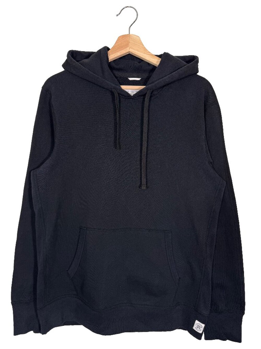 Reigning Champ Black Heavyweight Pullover Terry Hoodie men's size Medium
